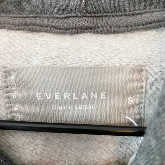 EVERLANE The Track Hoodie Heather Gray NWT - Picture 9 of 11